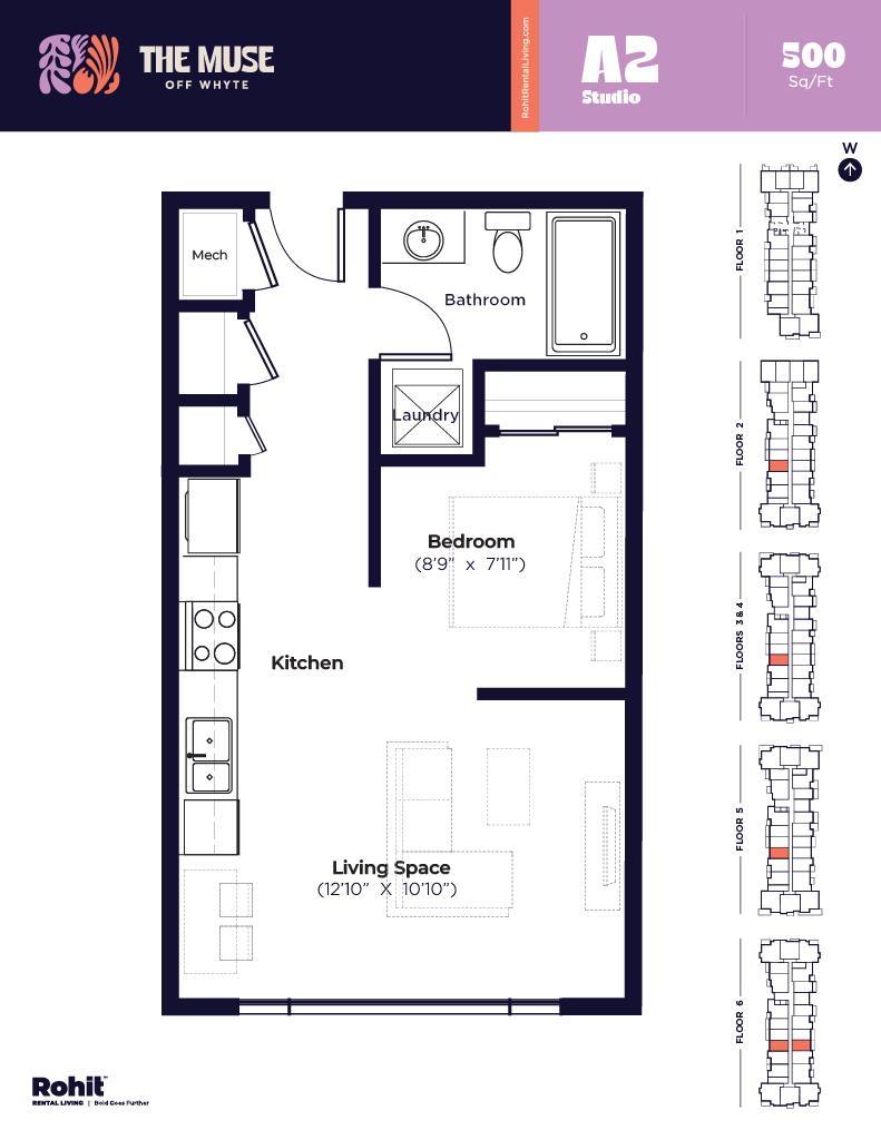 10119 - 85 Ave NW 1 Bed Apartment for Rent - Photo Gallery 10